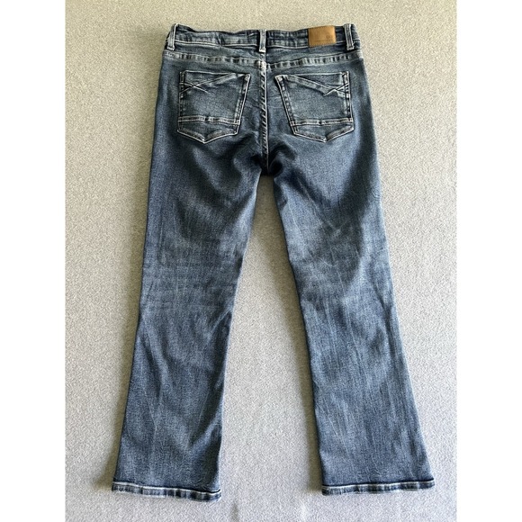 BKE Payton Denim Blue Jeans Women 30 X 29 Universal Fit Mid Rise Bootcut Cowgirl - Picture 2 of 10